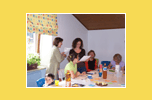 Mami lernt Deutsch - Sprachkurse für Migrantinnen mit Kinderbetreuung im Pustertal